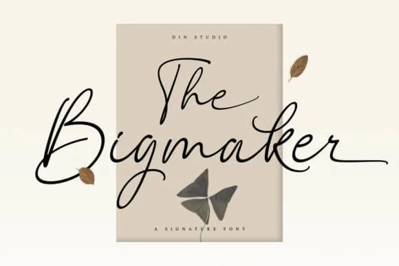 The Bigmaker Font