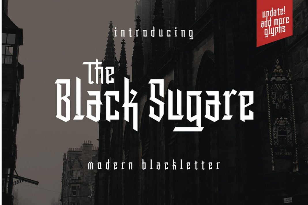 The Black Sugare font