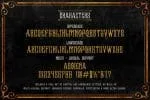 The Black Vision Font