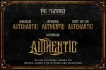 The Black Vision Font