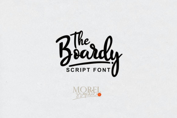 The Boardy Font