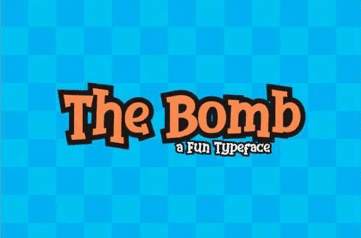 The Bomb Font