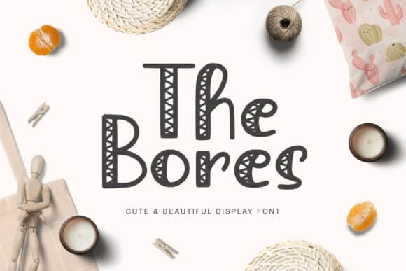The Bores Font
