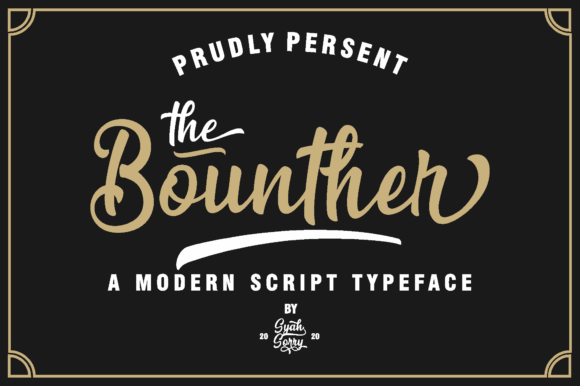 The Bounther Font