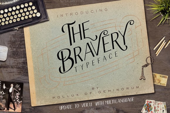 The Bravery Font