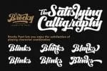 The Brocky Font