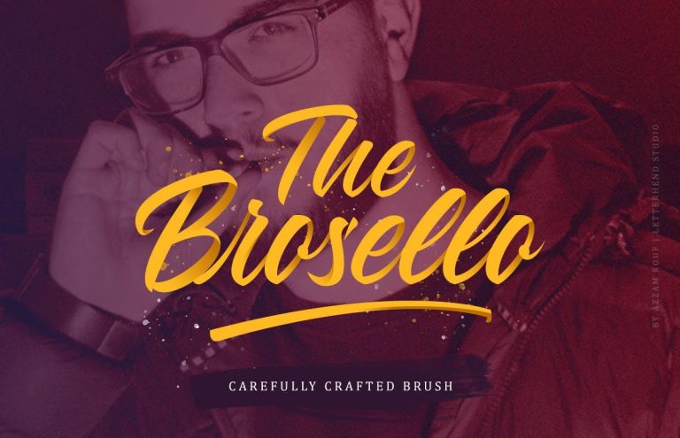 The Brosello Script Font Free Download