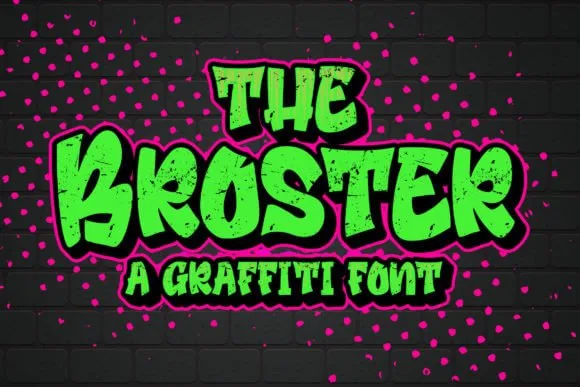The Broster Font