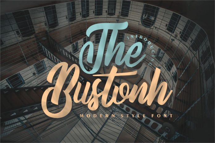 The Bustonh Modern Style Font
