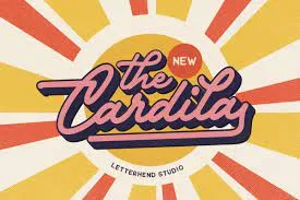 The Cardila - Retro Script font