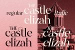 The Castle Elizah Font