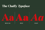 The Chaffy Font