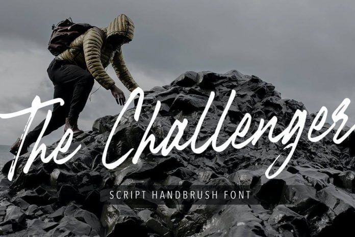 The Challenger Script Handbrush Font
