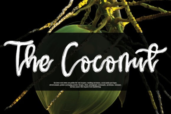 The Coconut Font