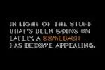 The Comeback Font