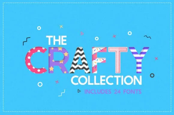 The Crafty Collection Family Font