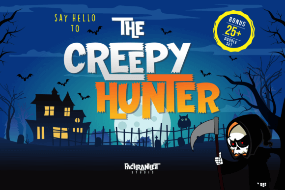 The Creepy Hunter Font