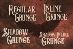 The Crow – Vintage Style Font