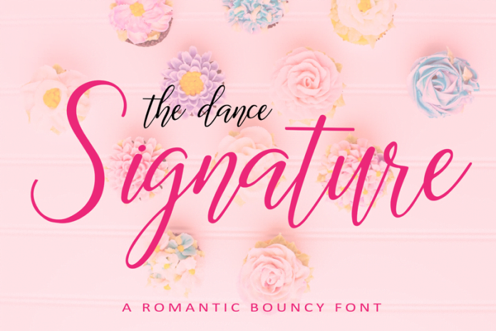 The Dance Signature Font
