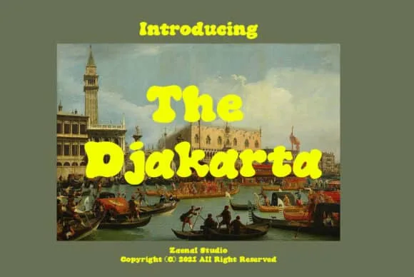 The Djakarta Font