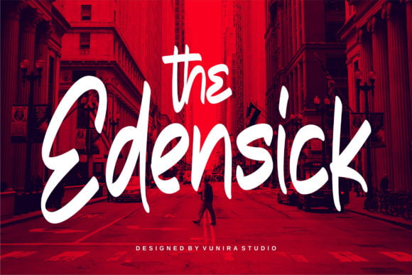 The Edensick Font