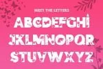 The Floral Font