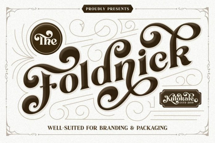 The Foldnick - Vintage Serif Font