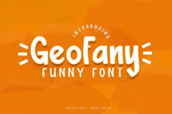 The Geofany Font