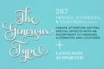 The Glisten Font