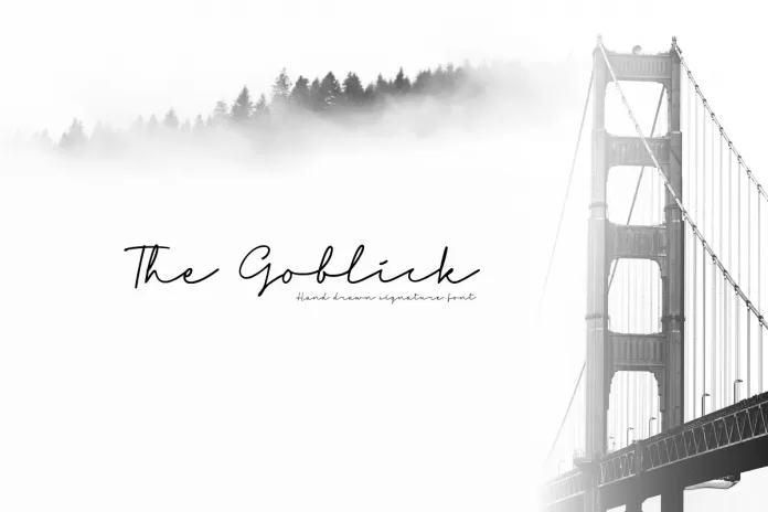 The Goblick Font