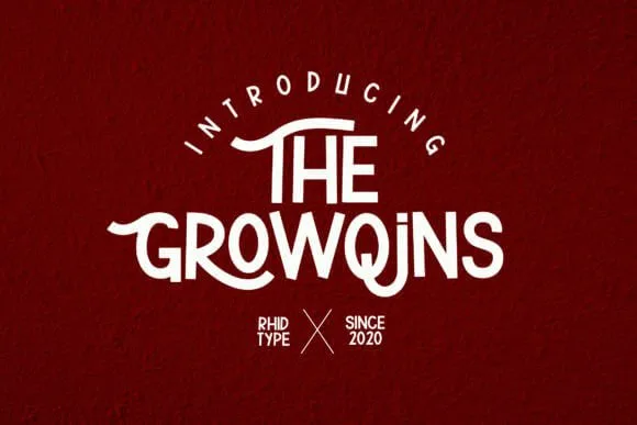 The Growqins Font