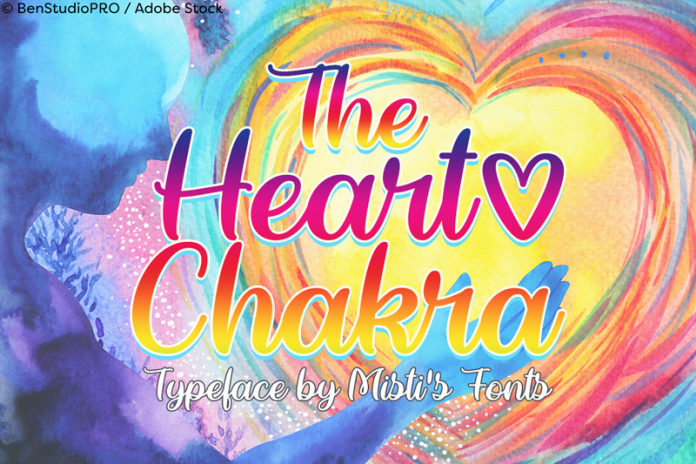 The Heart Chakra Font