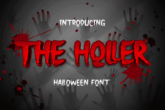 The Holler Font