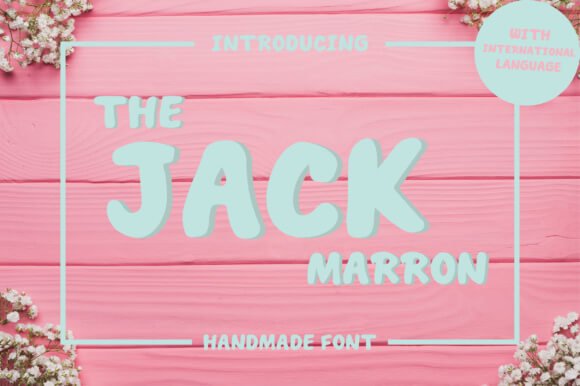 The Jack Marron Font