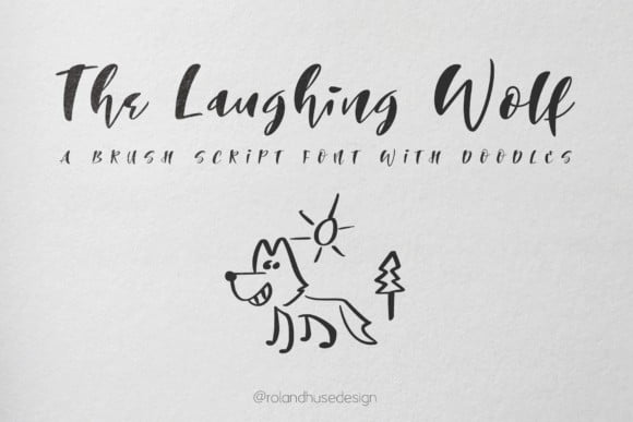 The Laughing Wolf Font