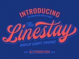 The Linestay Font