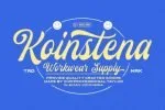 The Linestay Font