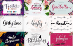 The Lovely Spring Font Bundle - Including 52 Premium Crafting Fonts
