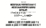 The Marlin Font