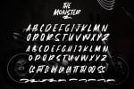 The Monster Brush Font