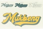 The Mukbeng Font