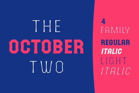 The October Two Font