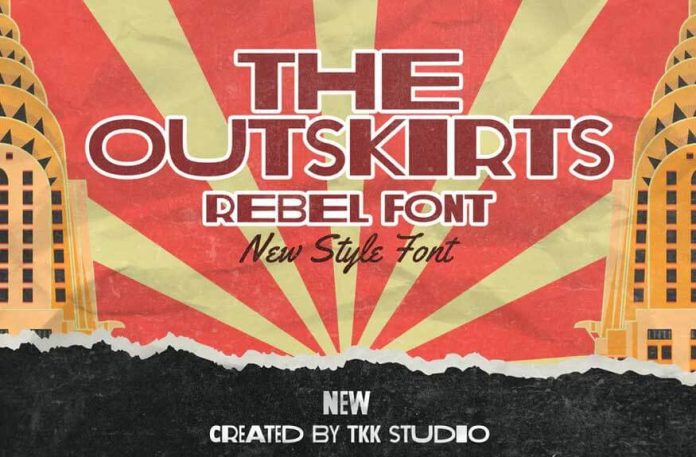 The Outskirts – Classic Vintage Rebel Font