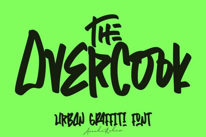 The Overcook Graffiti Font