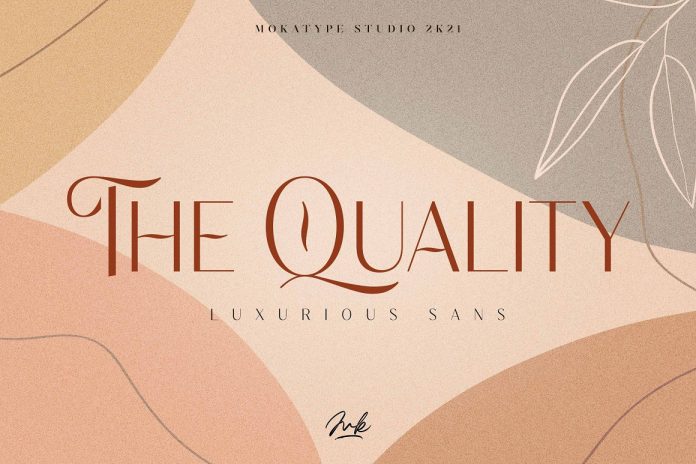 The Quality - Luxurious Sans Font