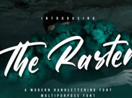 The Raster - Authentic Bold Script