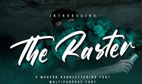 The Raster - Authentic Bold Script