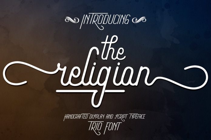 The Religion Trio Font