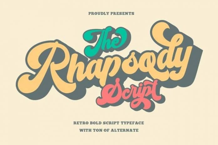 The Rhapsody Font