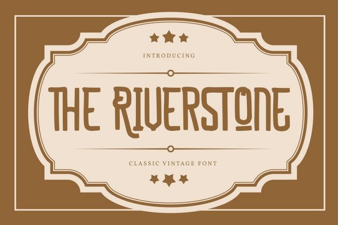The Riverstone Classic Vintage Font